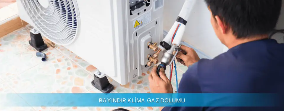 Bayındır İlçemi Arçelik Klima Gaz Dolumu